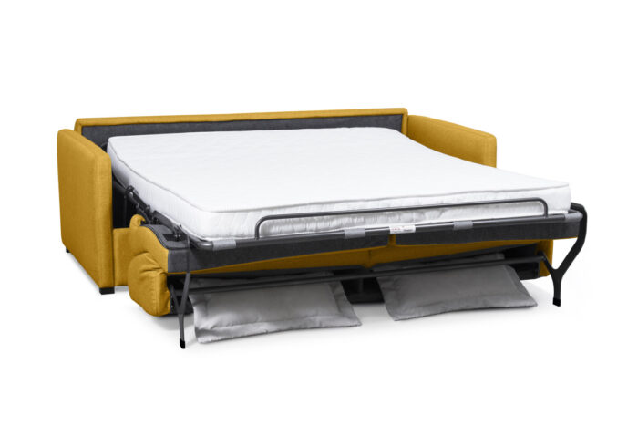 Canapé ALICE convertible système couchage express 3 places en tissu