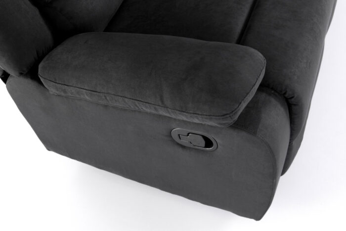 Canapé de relaxation manuel CLARA 2 places en microfibre