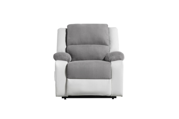 9121 fauteuil de relaxation electrique releveur massant et chauffant en microfibre et simili